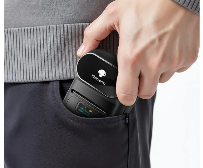 Портативний термопринтер етикеток Phomemo M110